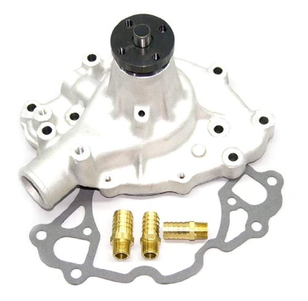 Performance Quotient PRW 1428900 5/8" Pilot Shaft As-Cast High Flow Aluminum Water Pump for Ford 289 1965-68, 302-351W 1968-69