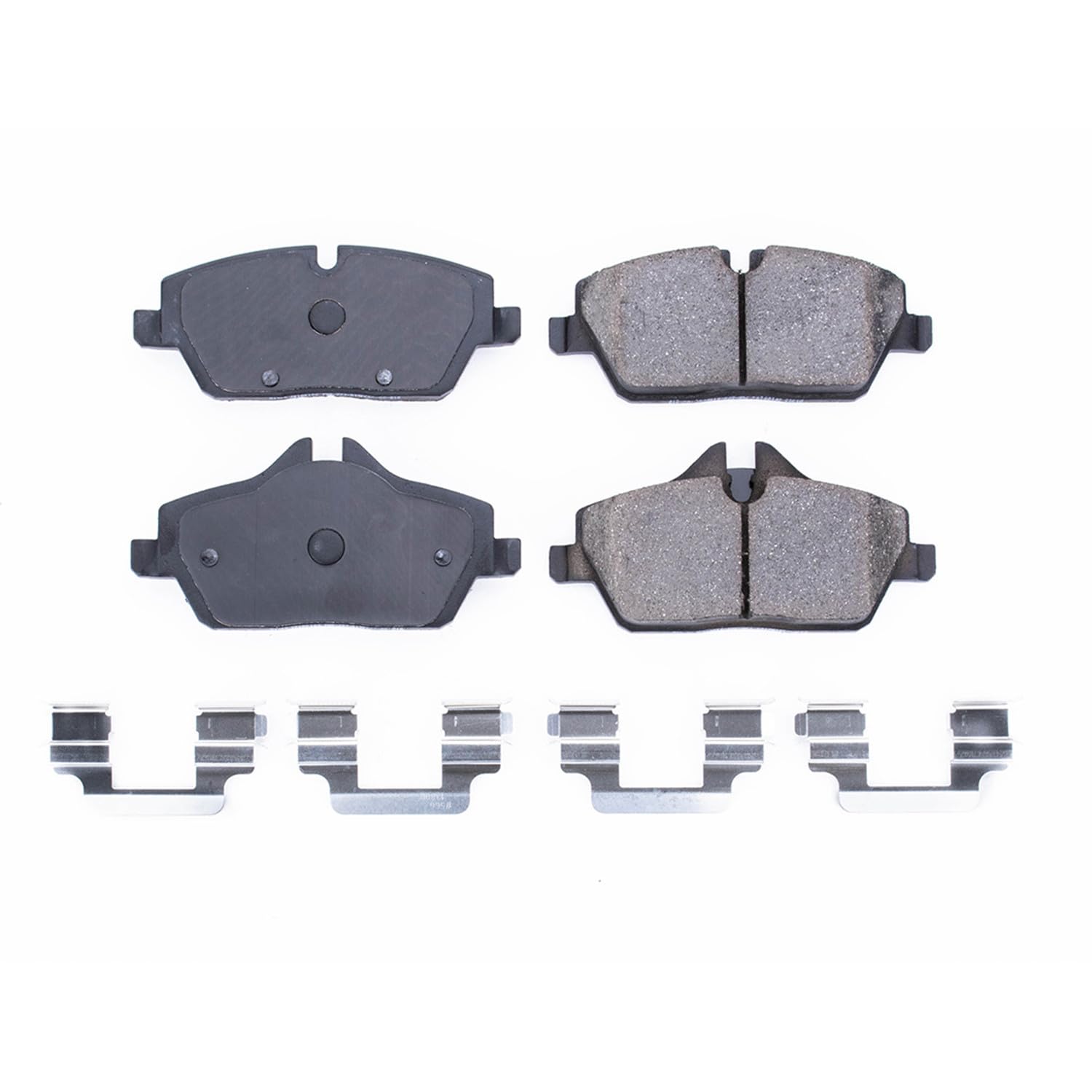 Power Stop Brake Kit Front For Mini Cooper 2007-24 - Ceramic Brake Pads With Installation Hardware, 17-1308