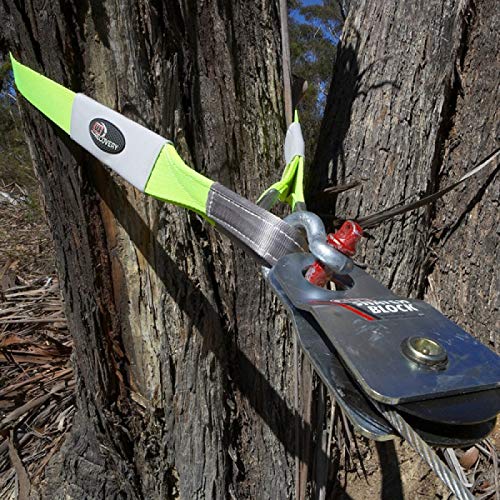 TREE TRUNK PROTECTOR ARB730LB 10 ft Breaking strength 26,000 lbs. in Green Length 10 feet / Width: 3 inch / Material 100% polyester