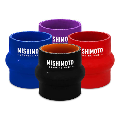 MMCP-2.5HPBK Mishimoto Hump Hose Coupler, 2.5" - Black
