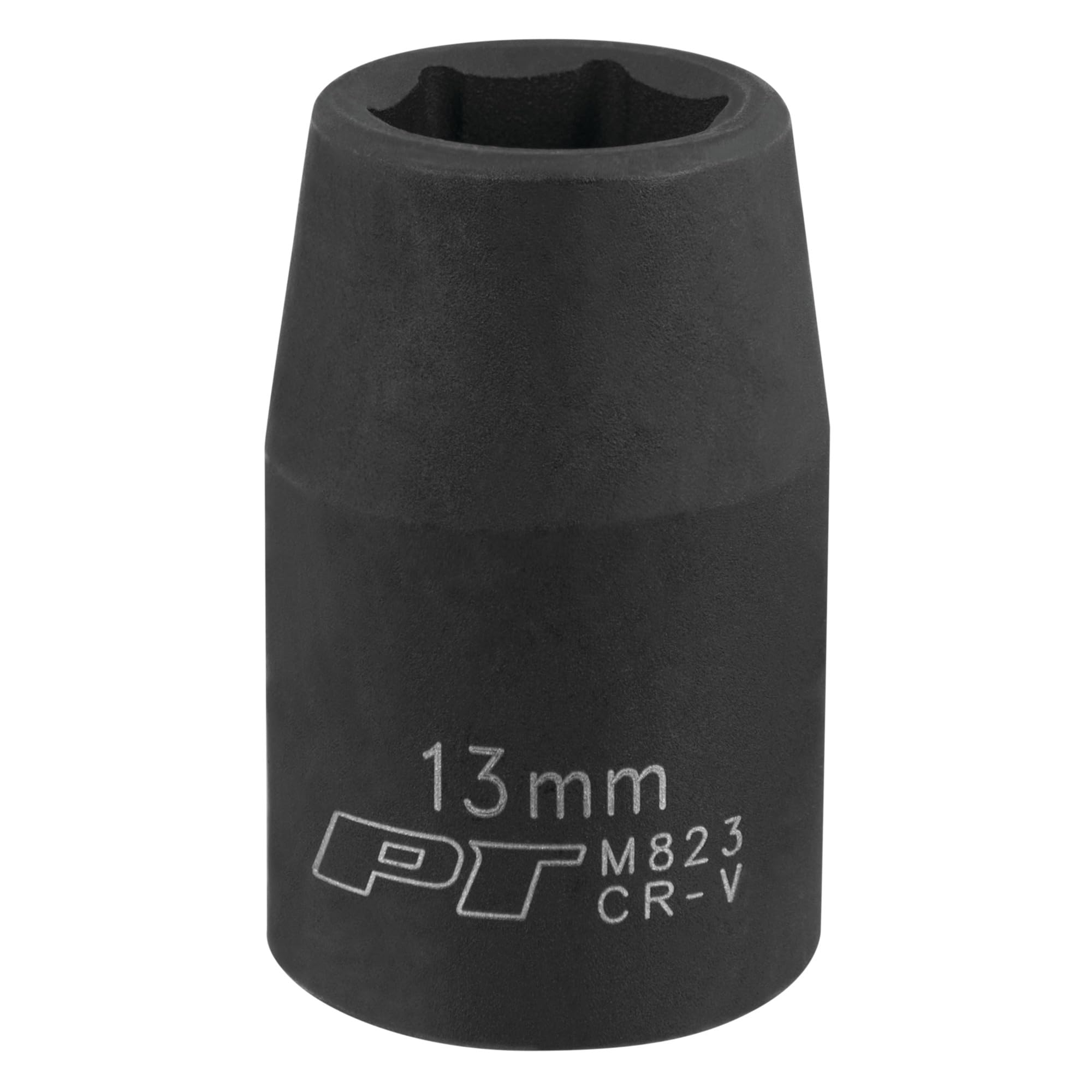 M823 Performance Tool 1/2-Inch Drive 13mm 6pt Impact Socket for Heavy Duty Applications with Enhanced Torque Transfer and Longevity