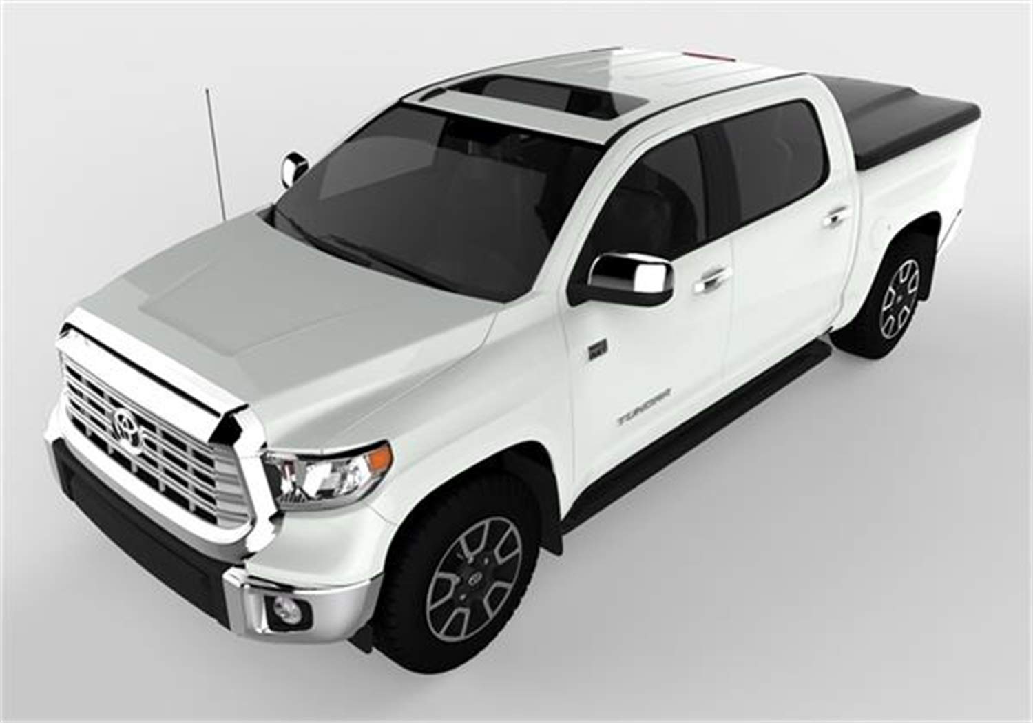 UnderCover Elite LX RealTruck One-Piece Truck Bed Tonneau Cover | UC4118L-218 | Fits 2014 - 2021 Toyota TundraMax (218 - Attitude Black) 5' 7" Bed (66.7")