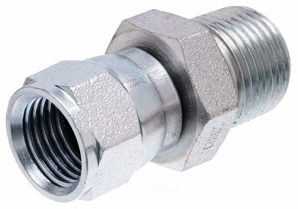 G60520-1008 nobrandname Female JIC 37 Flare Swivel to Male Pipe NPTF (SAE to SAE)