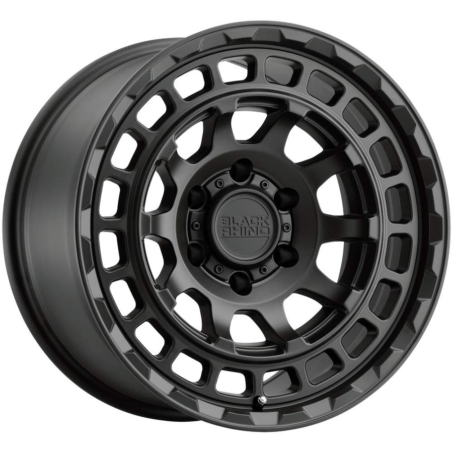CHAMBER Black Rhino Hard Alloys 16X8, 6X4.5, 4.5, 0mm MATTE BLACK - 1680CBR006114M76