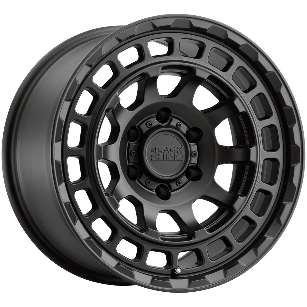 CHAMBER Black Rhino Hard Alloys 16X8, 6X4.5, 4.5, 0mm MATTE BLACK - 1680CBR006114M76