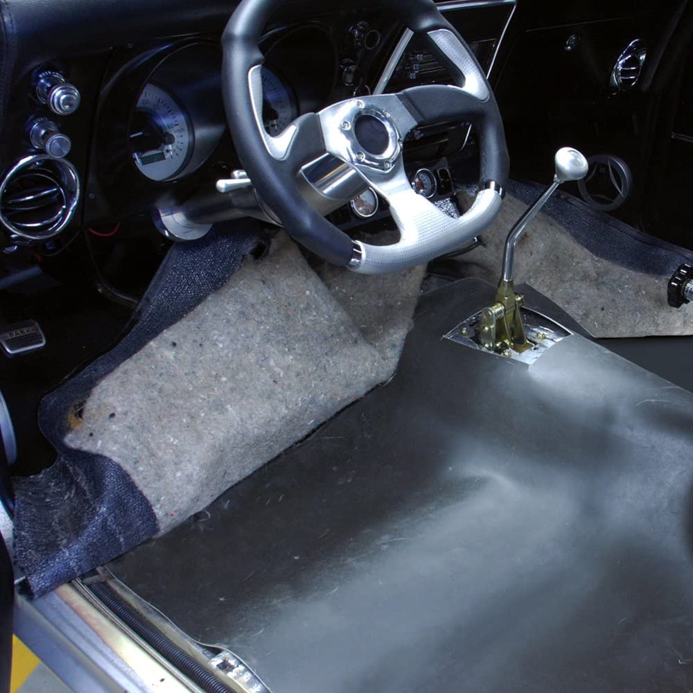 Boom Mat DEI 050104 Moldable Noise Barrier, 48" x 54" (18 sq. Ft.) - Black