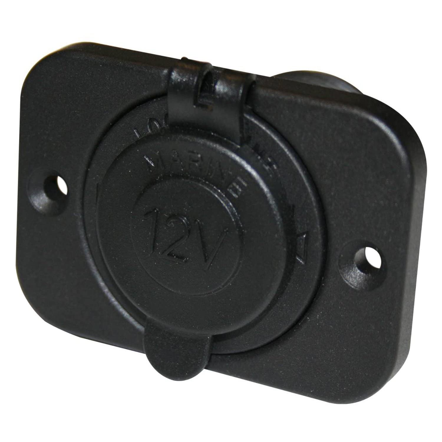 Power Socket Bulldog Winch 20286-12v 20A W/Cover and 3 Mounting Brackets
