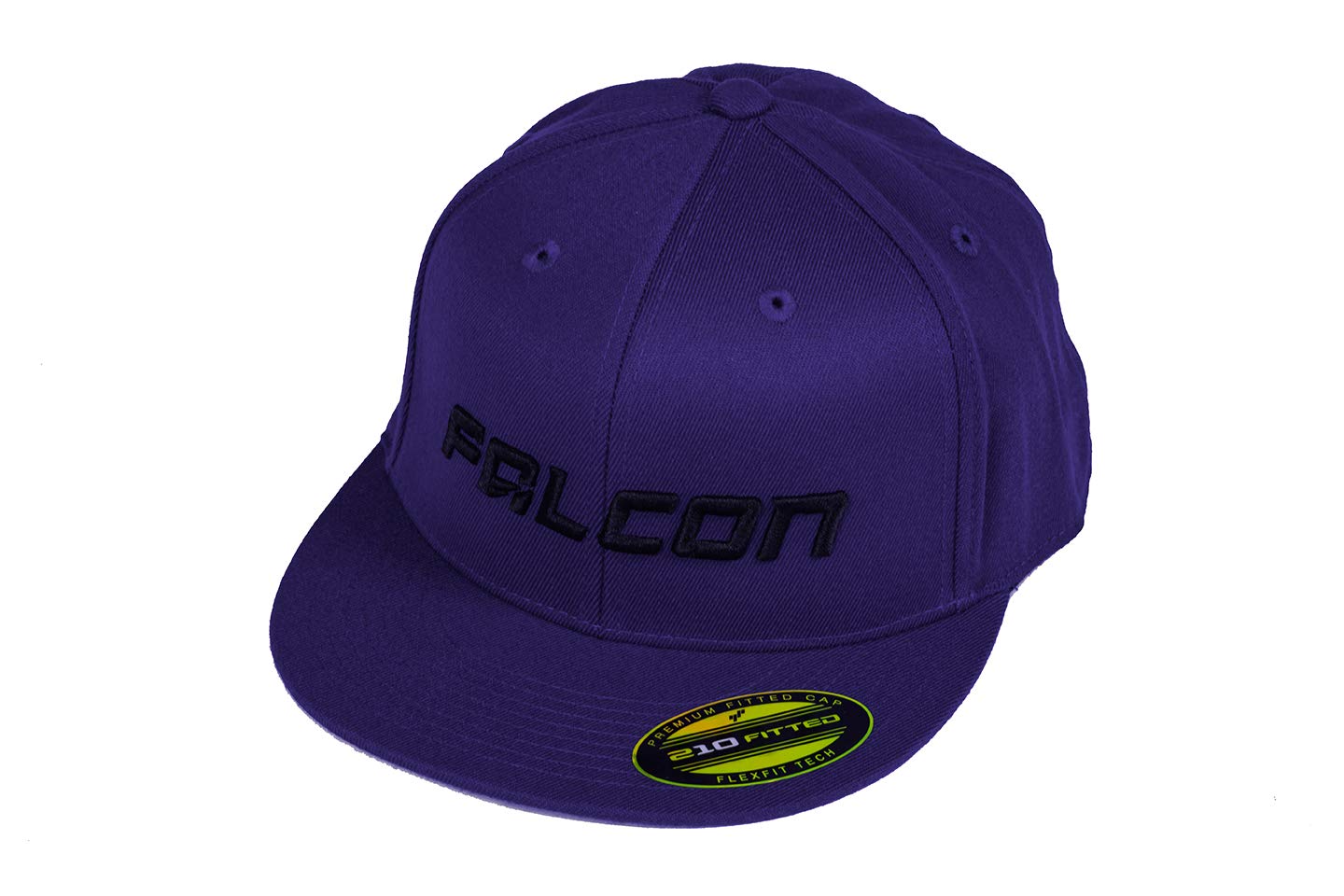 Premium Flexfit Falcon Hat Flat Visor Royal Blue - Small/Medium