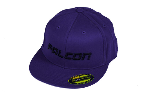 Premium Flexfit Falcon Hat Flat Visor Royal Blue - Large/XL