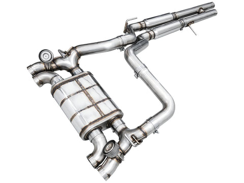 Wrangler 392 AWE 21+ Cat-Back Exhaust- Quad BashGuards Switchpath
