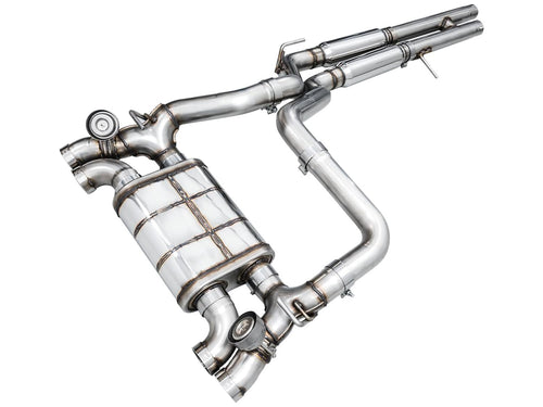 Wrangler 392 AWE 21+ Cat-Back Exhaust- Quad BashGuards Switchpath