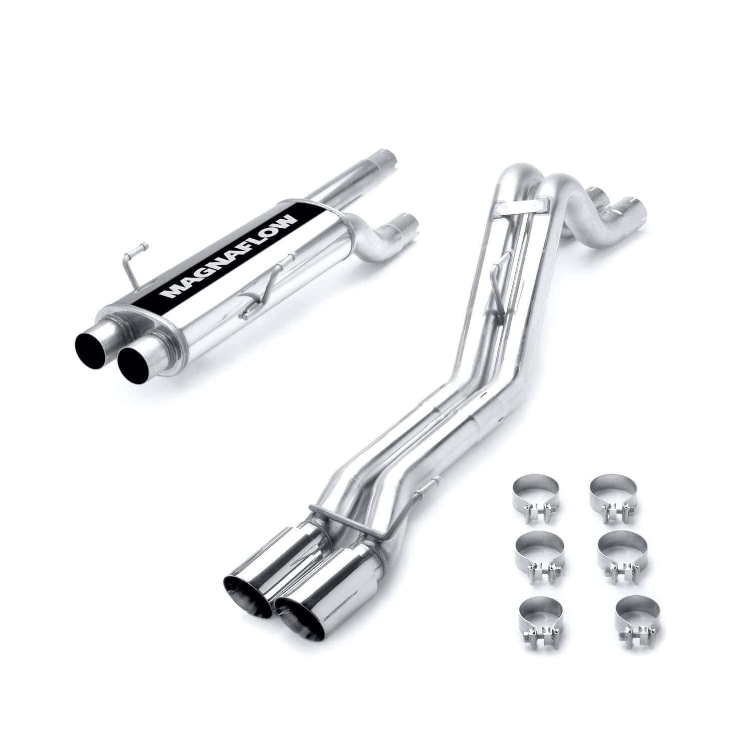 Performance MagnaFlow Exhaust System 15832: Cat-Back, Street Series, Compatible with 2004-2005 Dodge Ram 1500