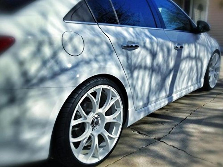 White Motegi Racing MR126 Wheel with Milled Accents (20x8.5"/5x120mm, +38mm offset)