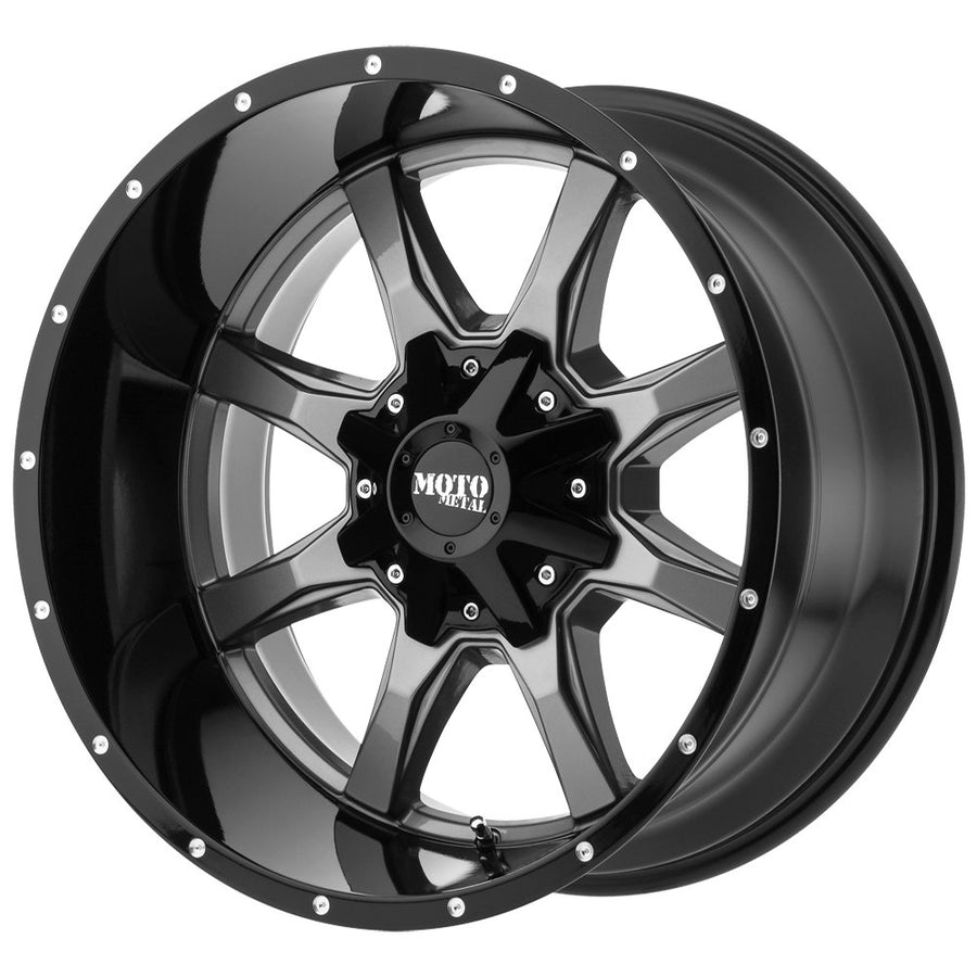 Moto Metal 20X10 MO970 6X135/5.5 G-GRY BLK LP 12MM - MO97021067412