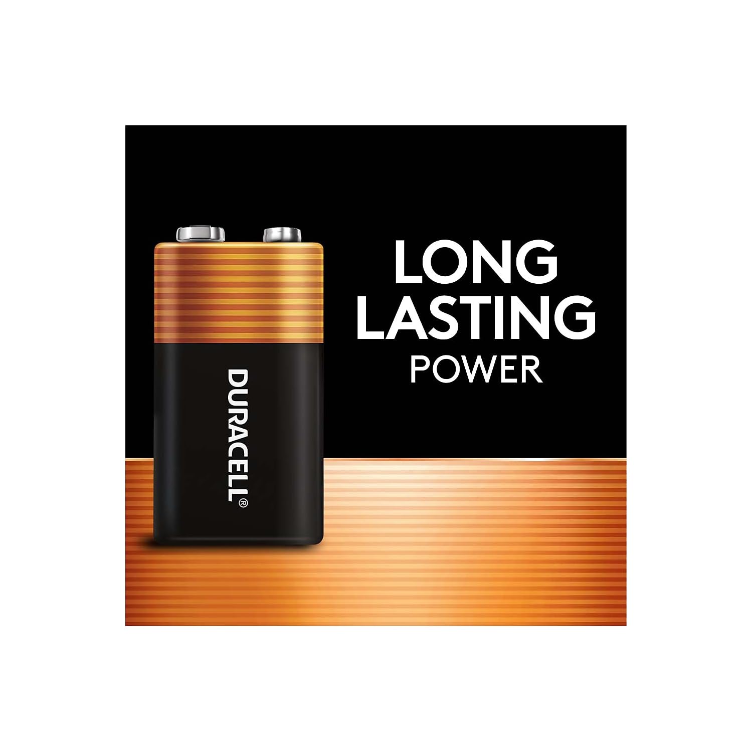 CopperTop Duracell 9V Alkaline Batteries - long lasting, all-purpose 9 Volt battery for household and business - Pack of 12