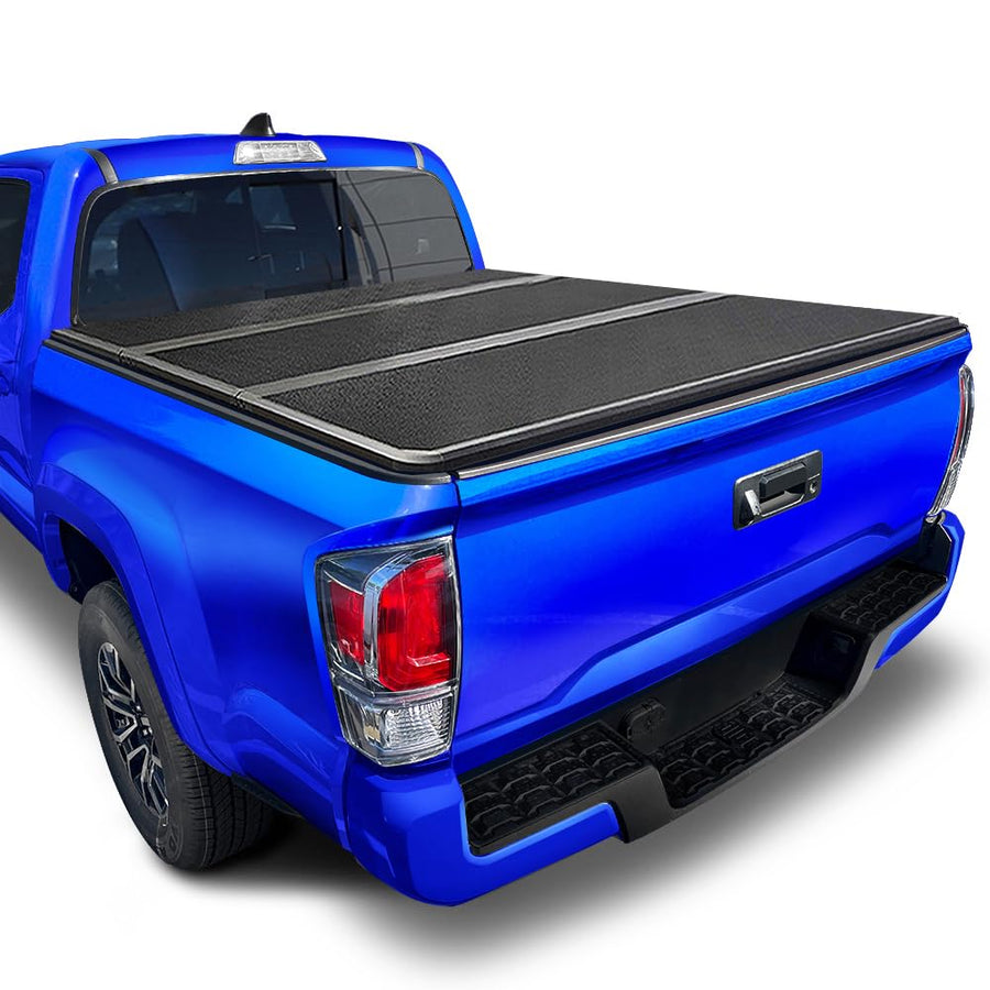 Tonneau Cover Tyger Auto T5 Alloy Hardtop Truck Bed Compatible with 2016-2023 Toyota Tacoma | 6' (74") Bed | TG-BC5T3631