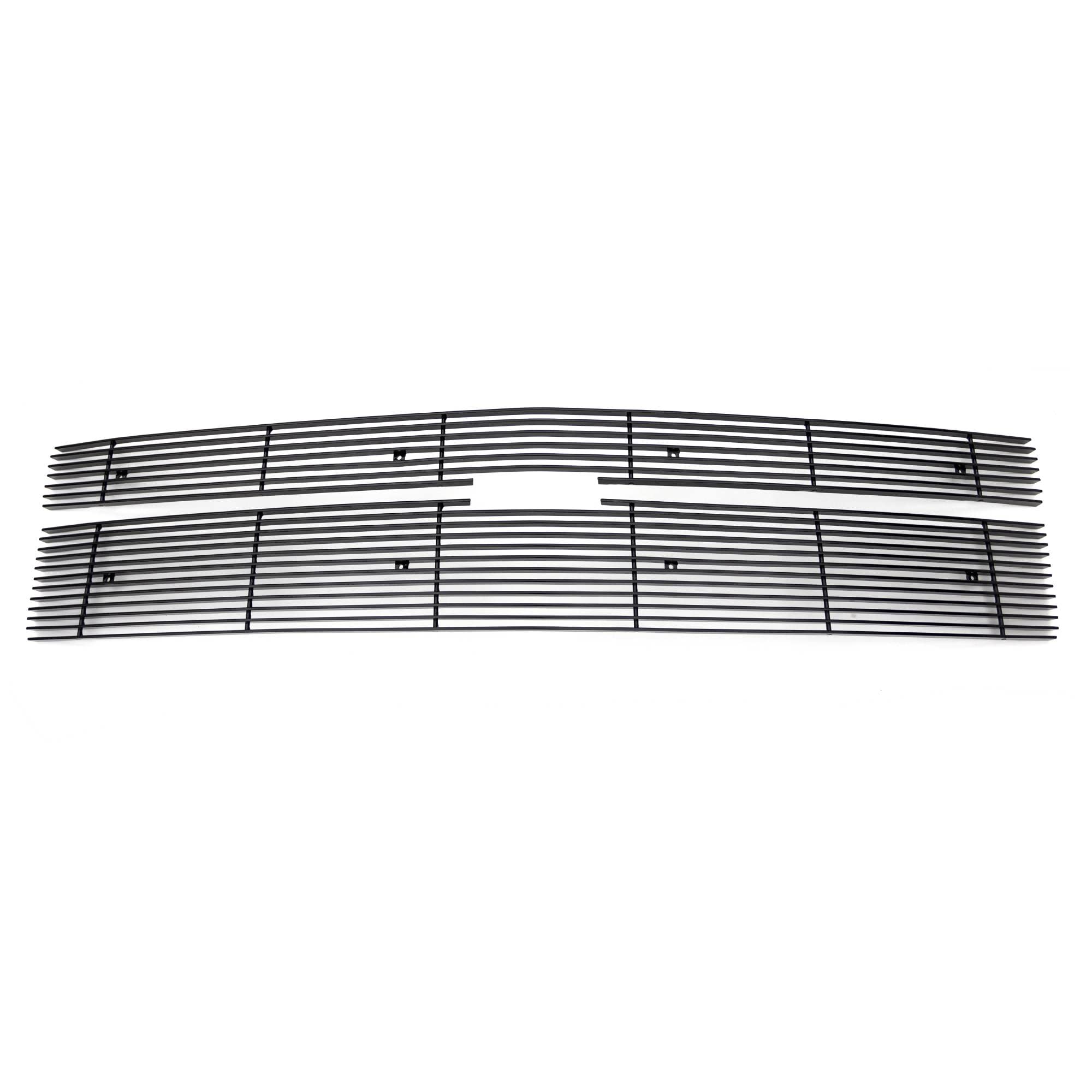 2014-2015 Silverado 1500 T-Rex Grilles Billet Grille, Black, 2 Pc, Replacement - PN #20121B