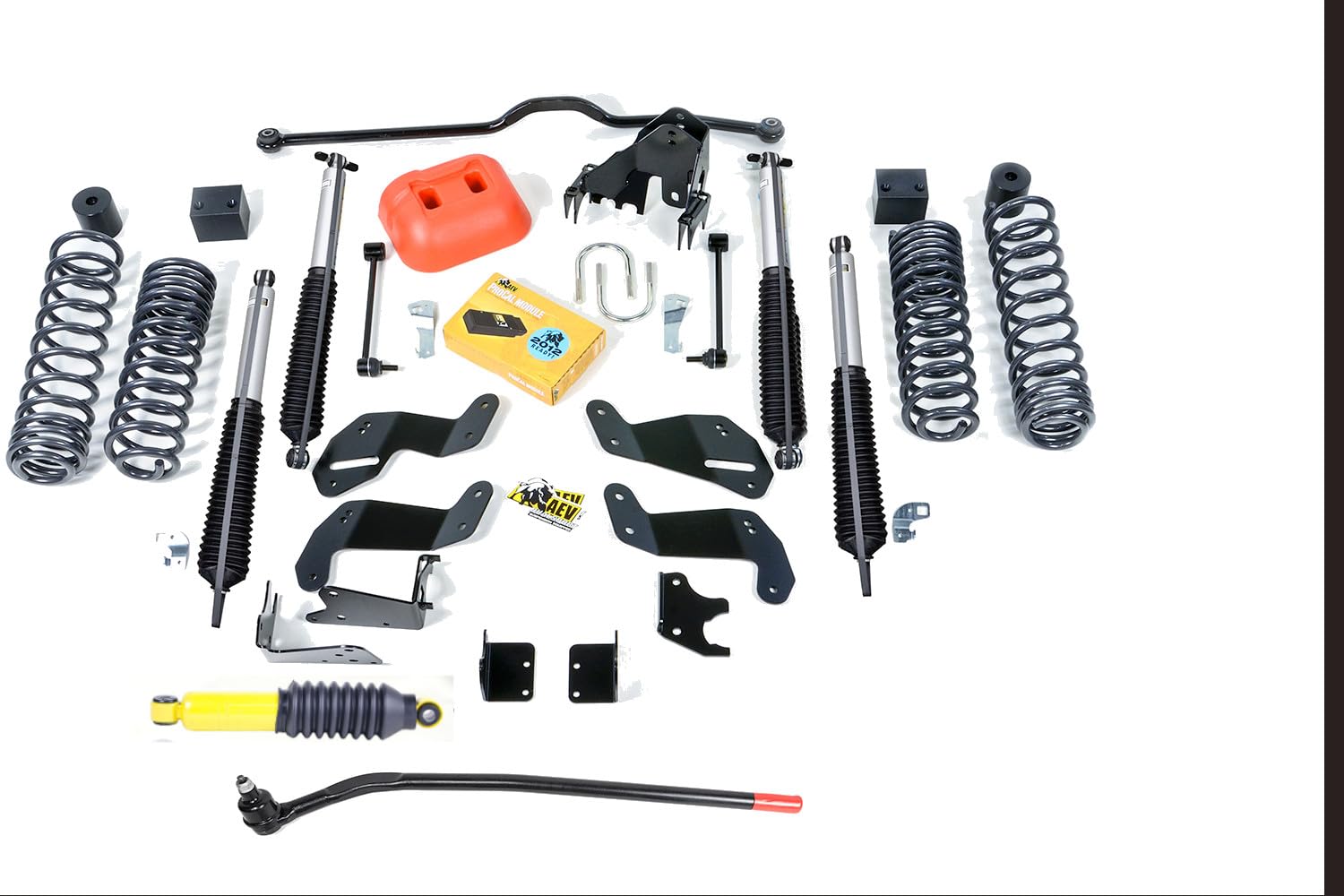 3.5" AEV DualSport Suspension for JK Wrangler 4-Door LHD 2007-2018