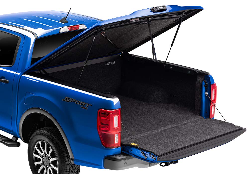 UnderCover One-Piece Elite LX Truck Bed Tonneau Cover | UC4158L-8X8 | Fits 2022 Toyota Tundra (8X8 Dark Blue) w/o Trail Special Edition Boxes 5' 7" Bed (66.7")