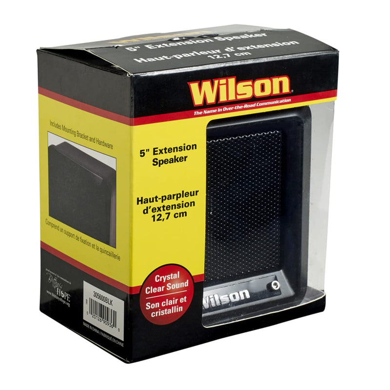 Black Wilson 305600BLK 22 Gauge Steel CB Extension Speaker