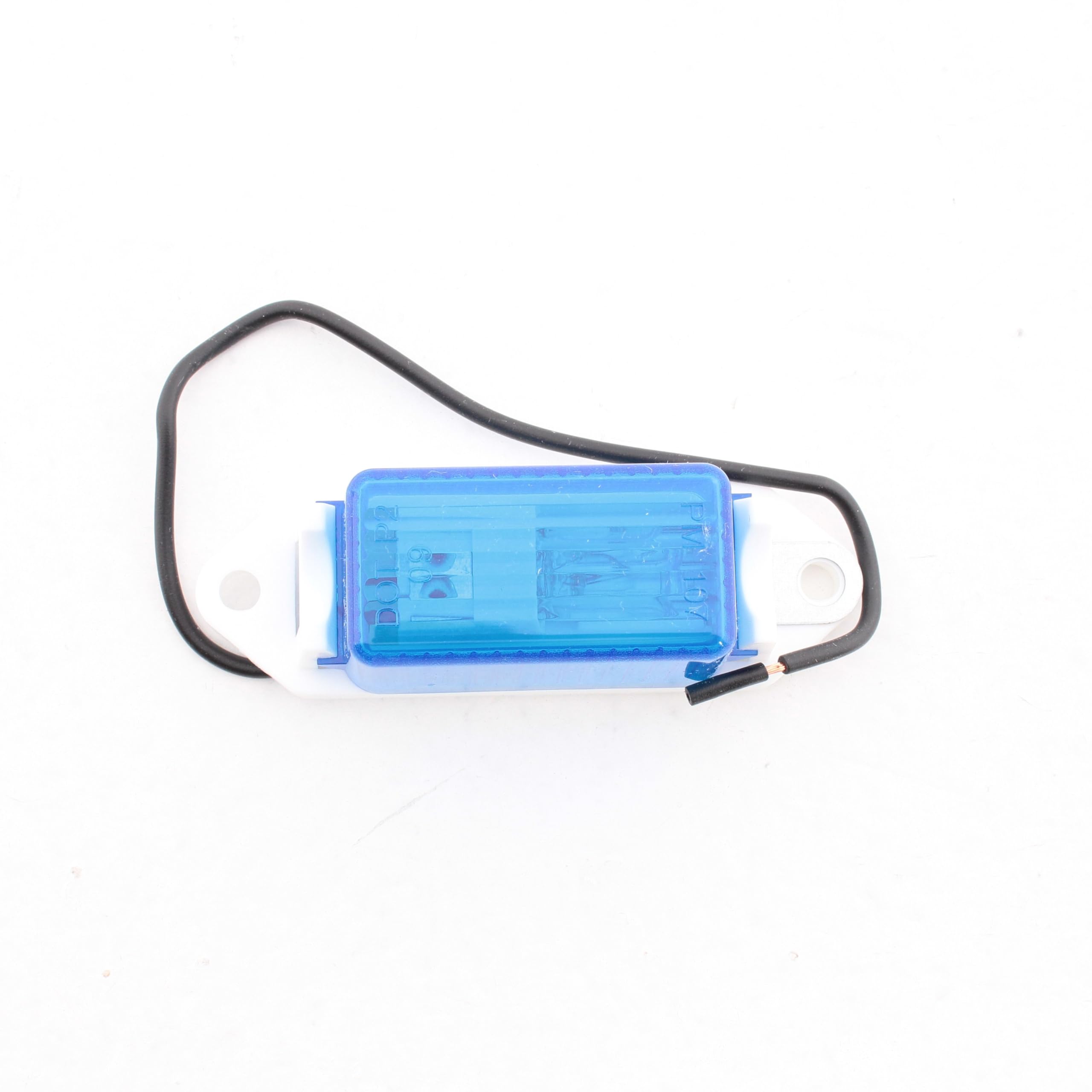 Blue Peterson Manufacturing V107WB 3.18"x1.00" LED Strobe Light (Inc Acsry Light Rectangle), 1 Pack