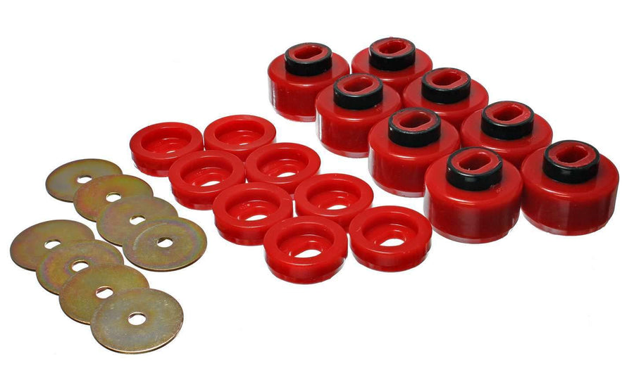 3.4150R Energy Suspension Body Mount Set for Chevy
