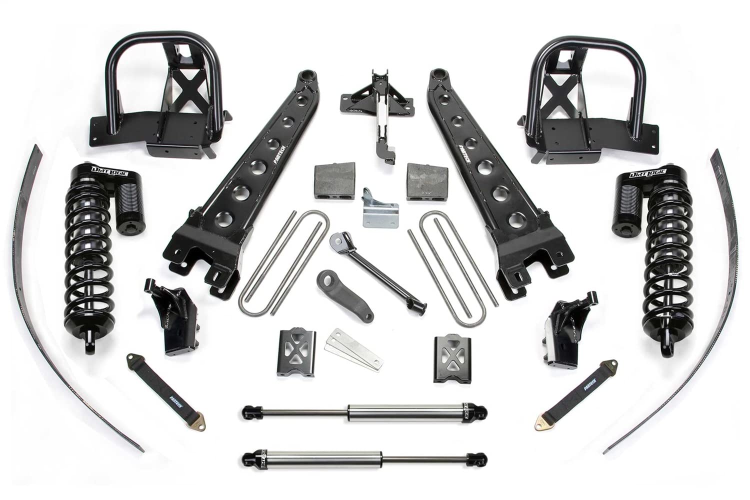 K2034DL Fabtech 8" Rad Arm Sys W/dls
