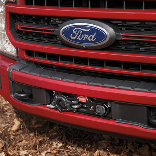 Ford Performance Parts/Warn Winch Kit Ford Racing 23-24 Super Duty