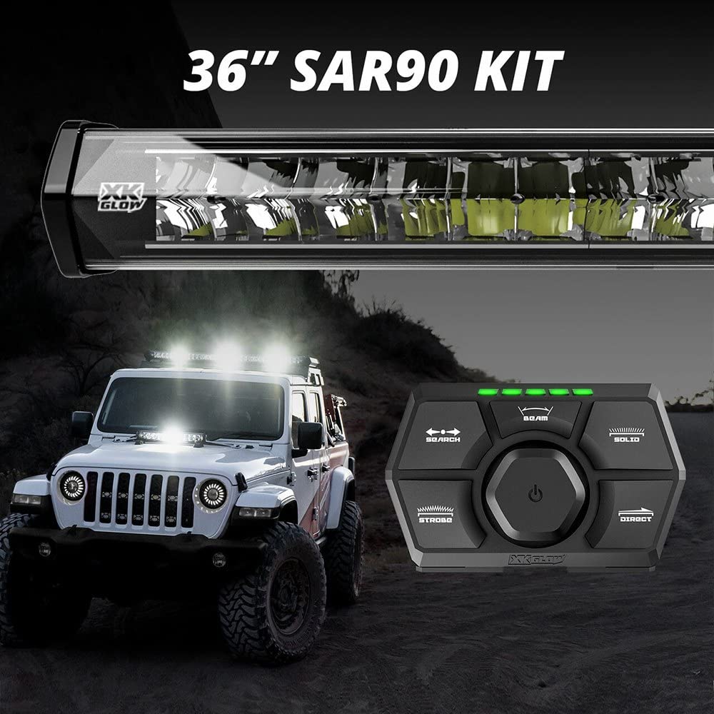 SAR90 36” Light Bar Kit Emergency Search and Rescue Light System