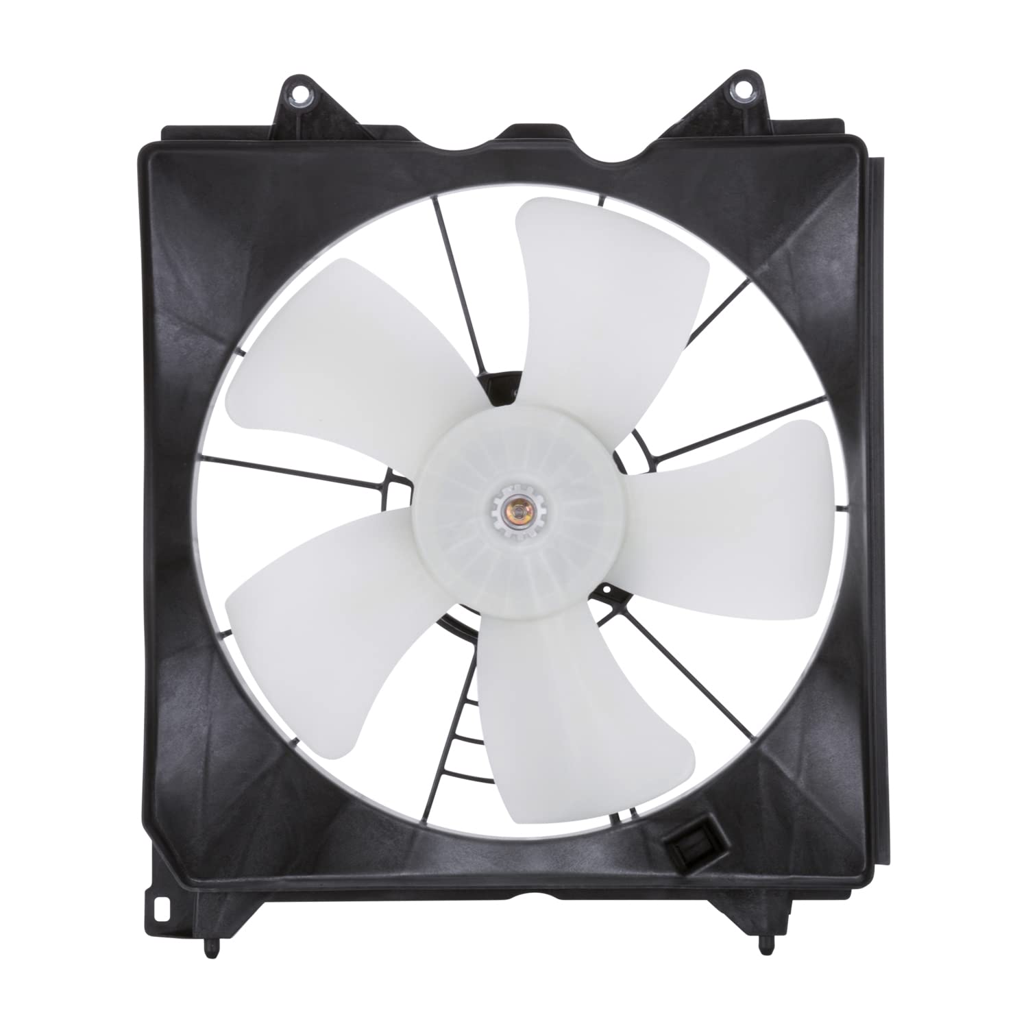 Cooling Fan Assembly TYC 601130 Compatible with 2008-2012 Honda Accord, Black