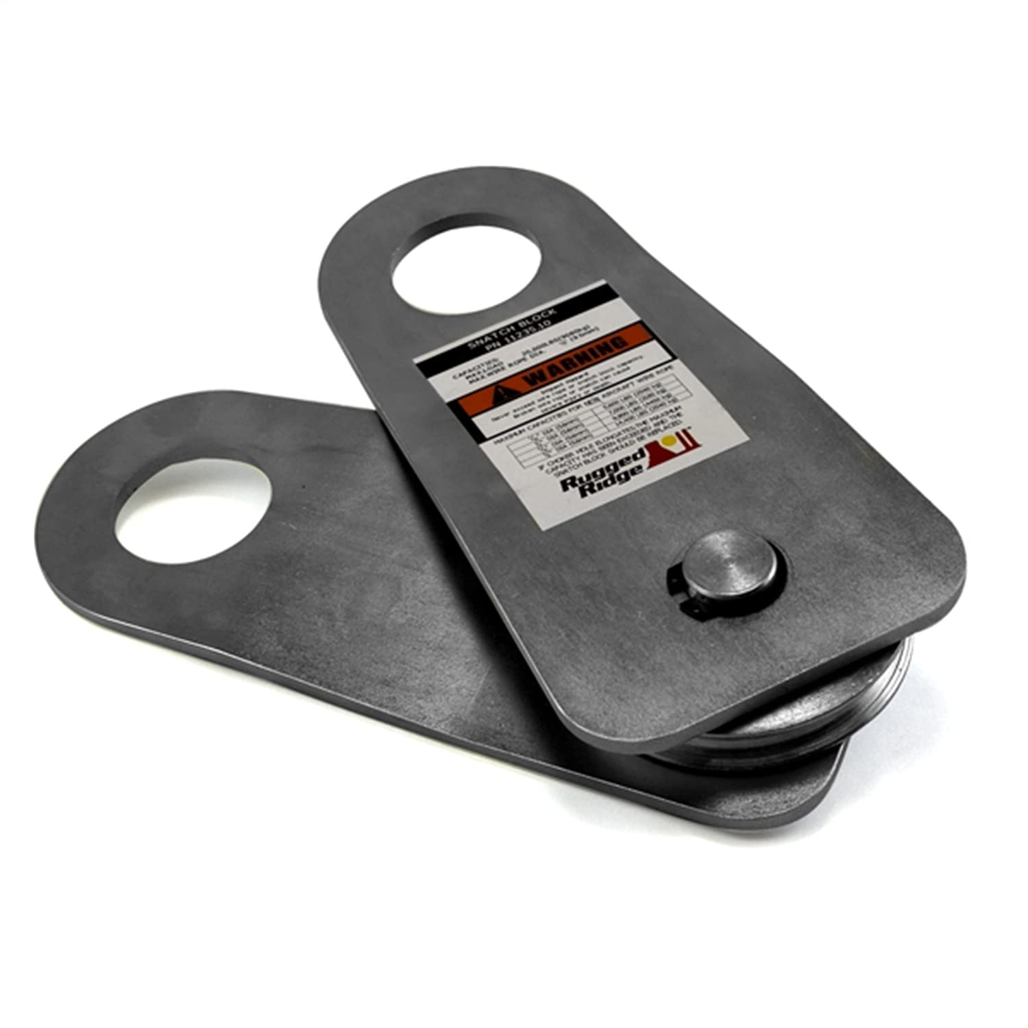 Snatch Block Rugged Ridge 11235.10 Pulley, 20000 Lbs
