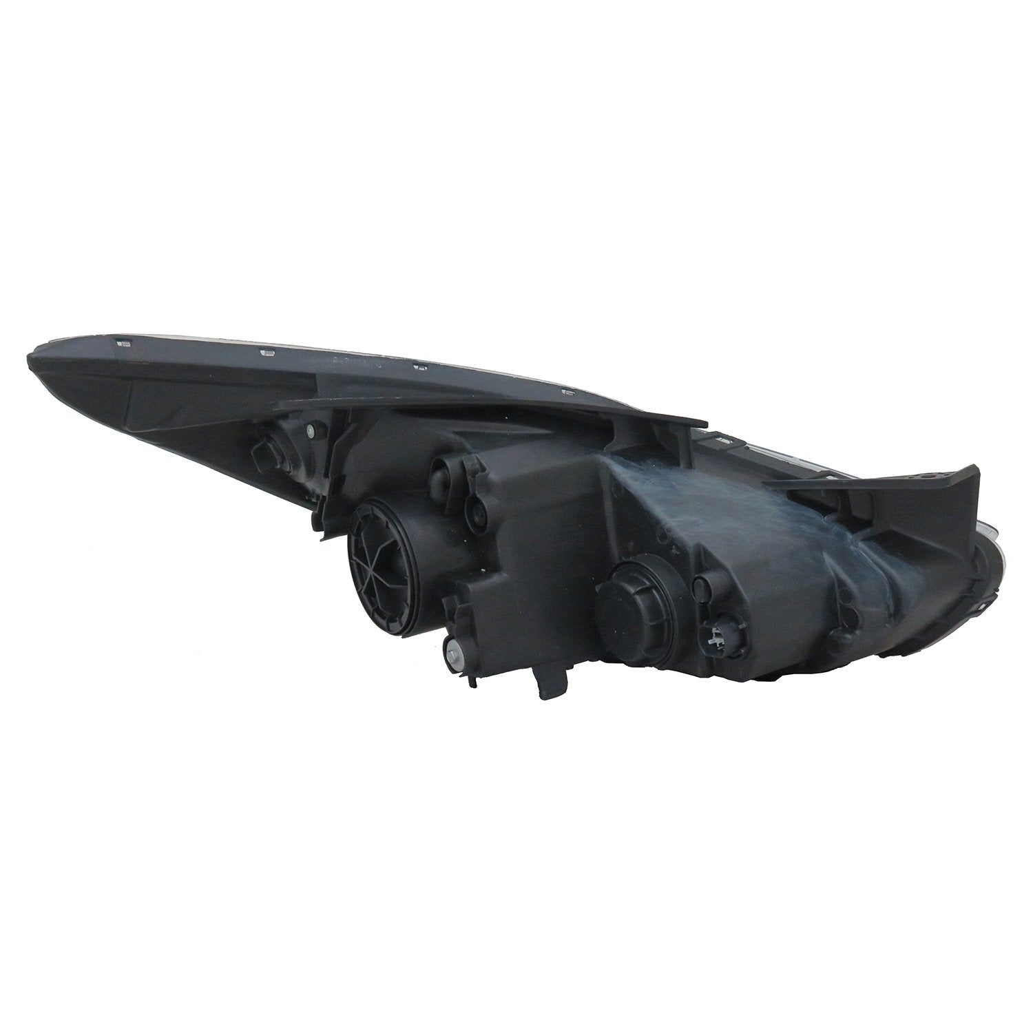Left TYC Headlight Assembly Compatible with 2011-2015 Hyundai Santa Fe