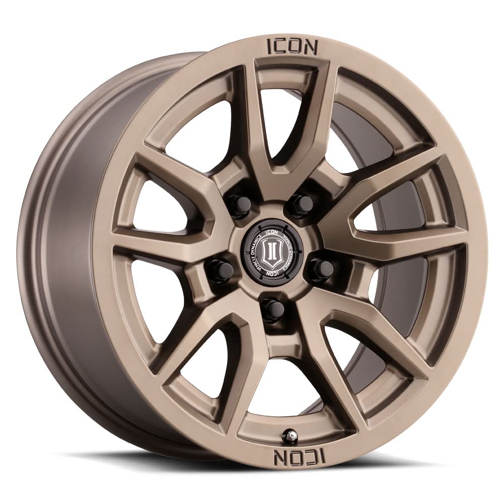 Vector 5 ICON Alloys, Bronze, 17 x 8.5/5 x 150, 25mm Offset, 5.75" BS, 2617855557BR