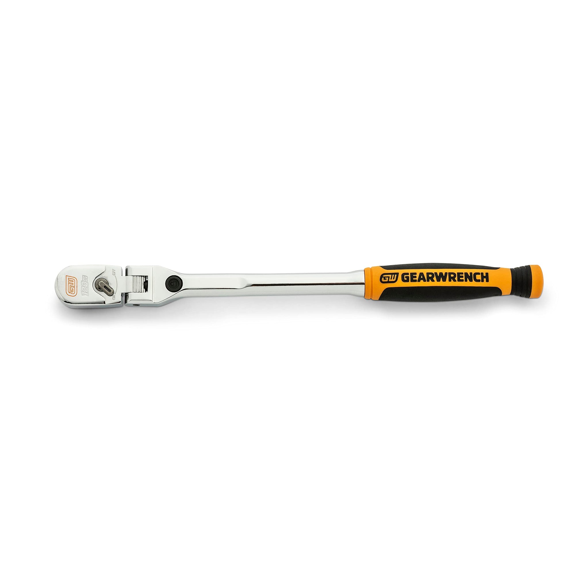 120XP GEARWRENCH 1/4" Drive Locking Flex Head Ratchet with Cushion Grip - 81055