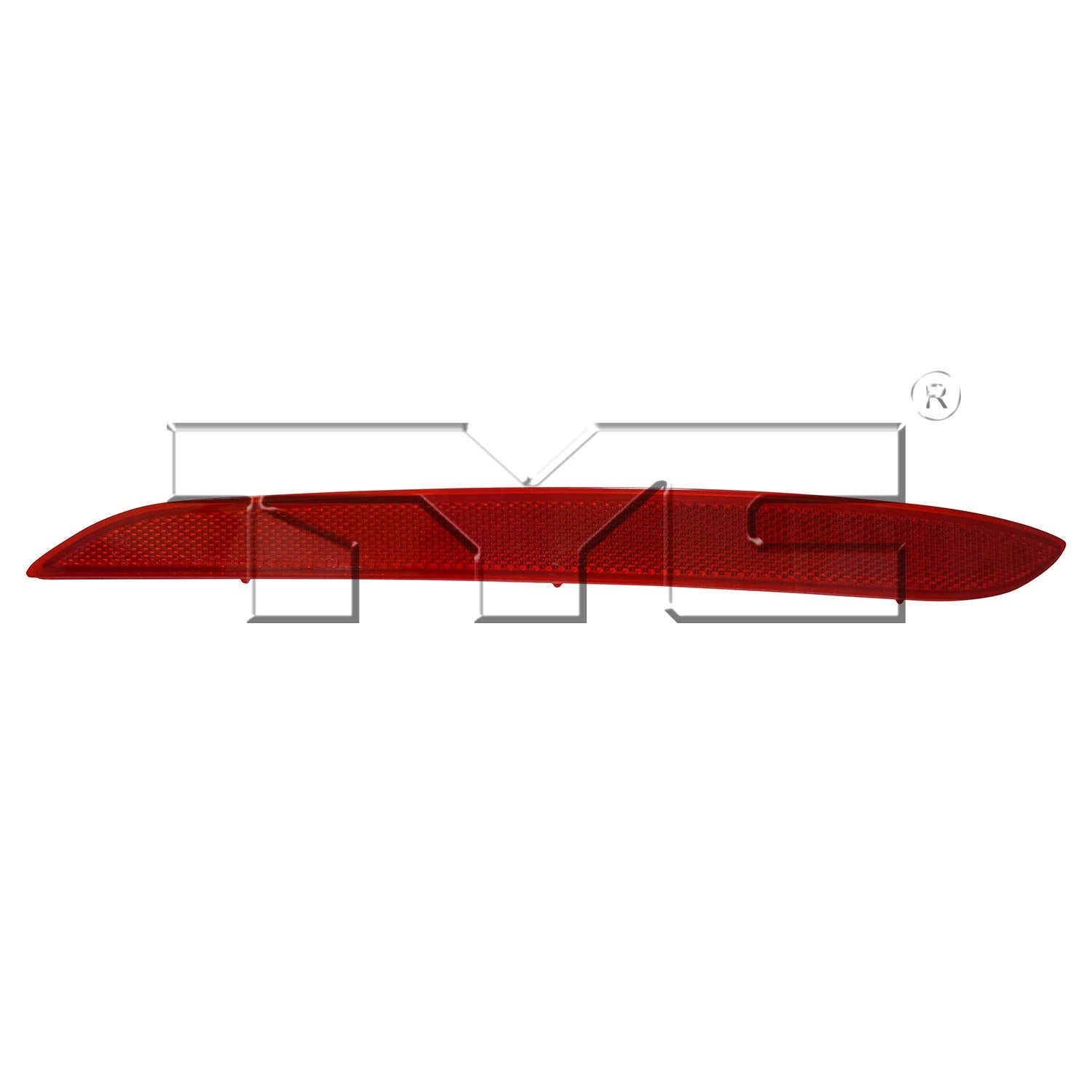Right TYC Reflector Assembly Compatible with 2015-2017 Hyundai Santa Fe