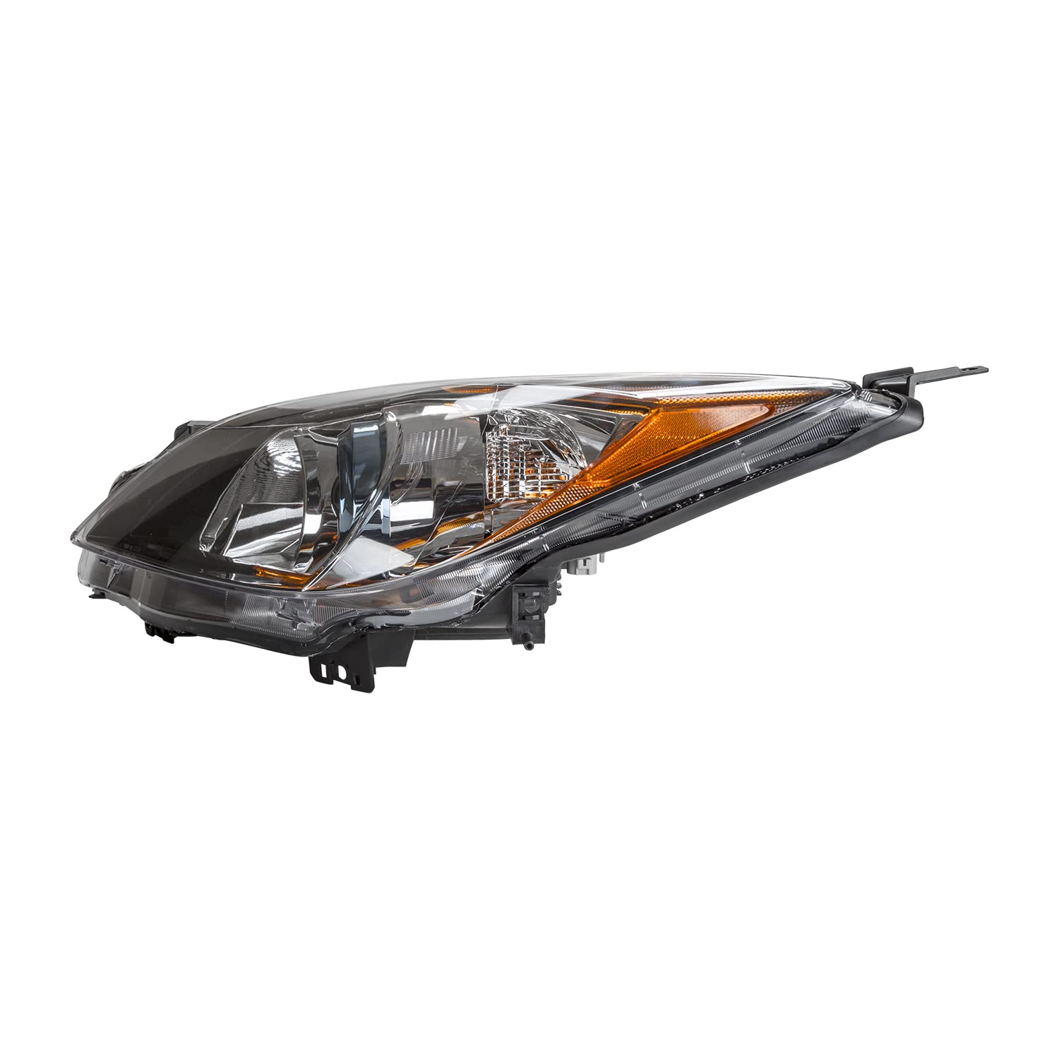 Left TYC Headlight Assembly Compatible with 2012-2013 Mazda Mazda3