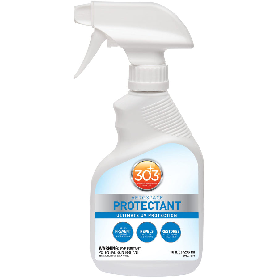 Aerospace Protectant Spray 303 Products, UV Protection, Repels Dust, Dirt, & Staining, Matte Finish, Restores Like-New Appearance, Outdoor Cleaning Supplies 10 Fl. Oz.