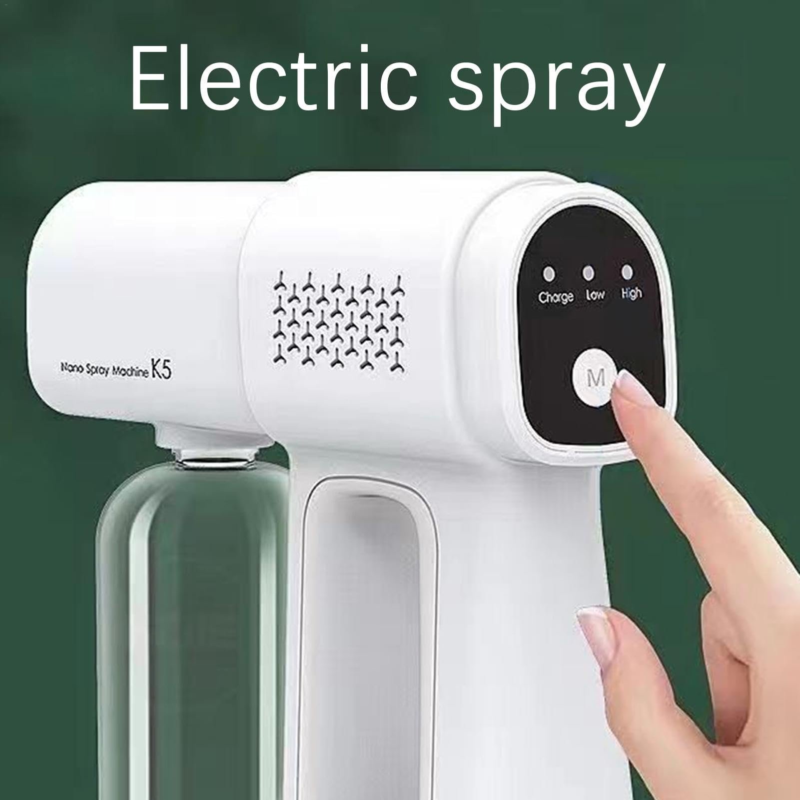 Garden Pump Pressured Sprayer - Electric Pump Sprayer | Handheld Pump Sprayer Multipurpose Garden Sprayer | Portable Water Sprayer Pump Pressure Water Sprayer for Home Cleaning