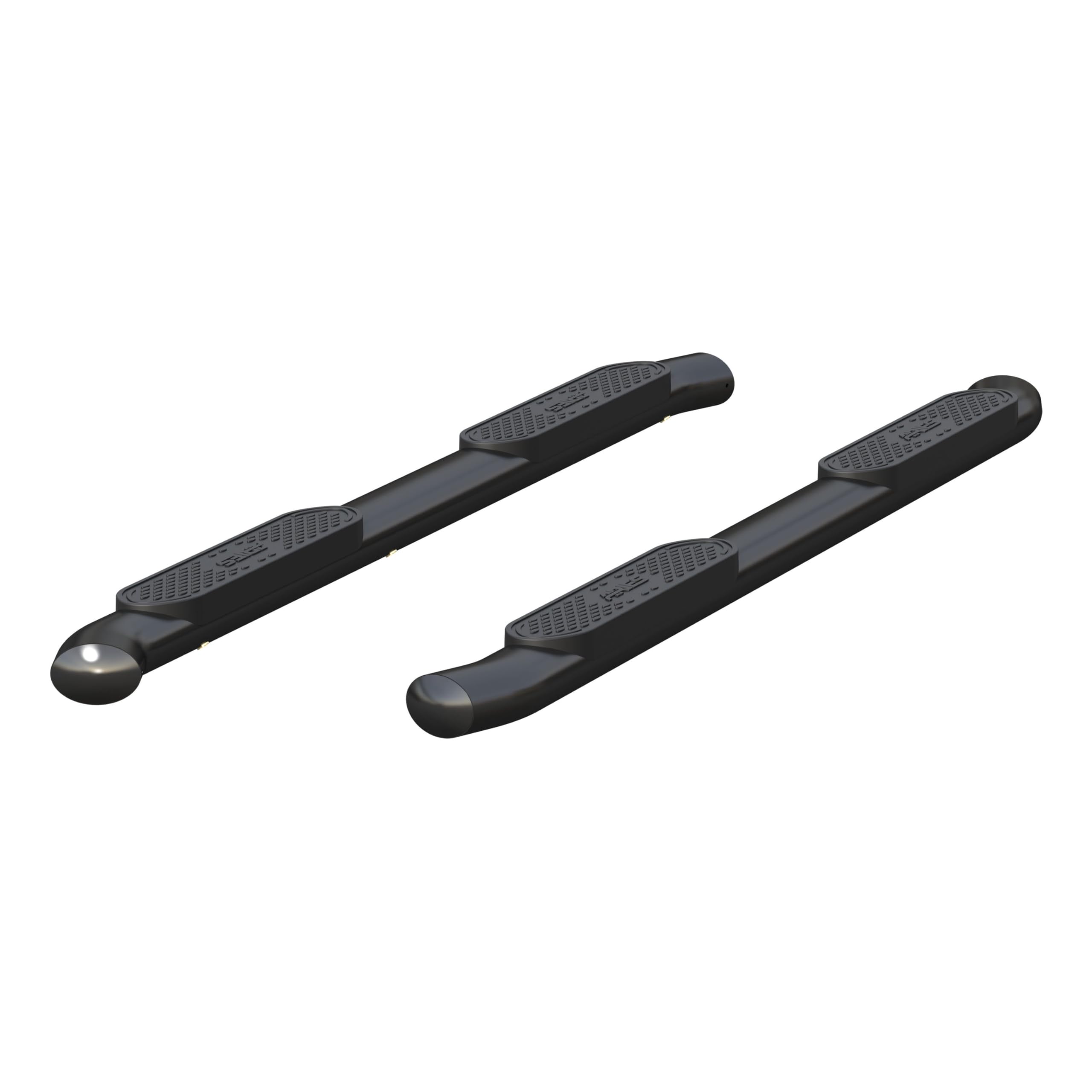 4-Inch Oval Black Steel ARIES Nerf Bars, Fits Select Ford Bronco 4-Door