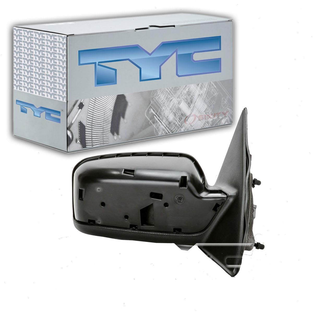 Right-Side TYC 2610141 Door Mirror Compatible with 2006-2010 Ford Fusion