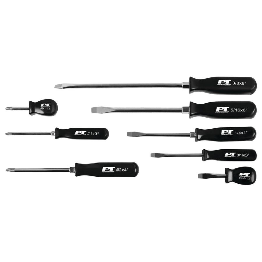 W901S Performance Tool 8-Piece Pro Screwdriver Set