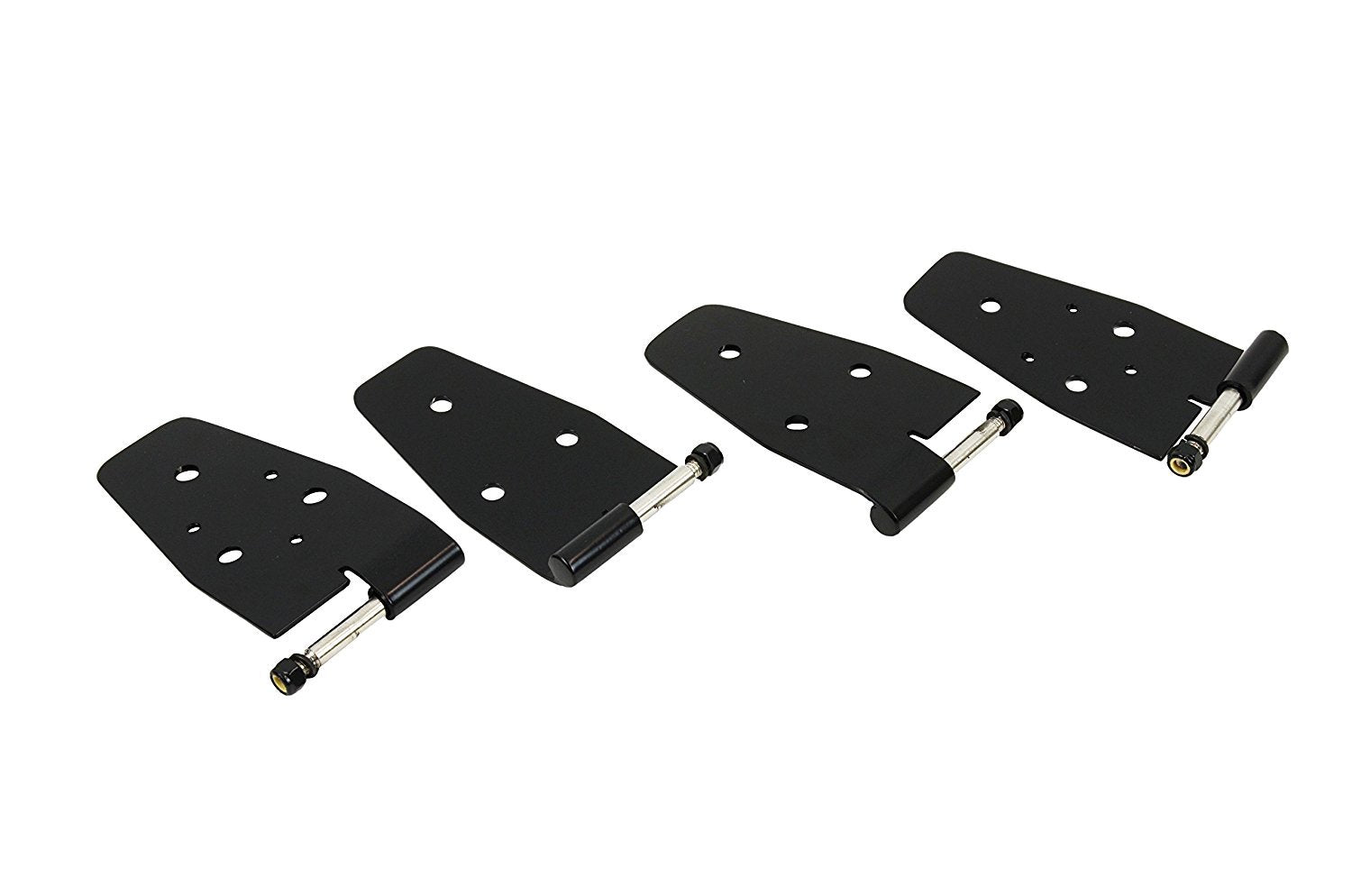Black Power Coat Kentrol 50525 Stainless Steel Door Hinge Set