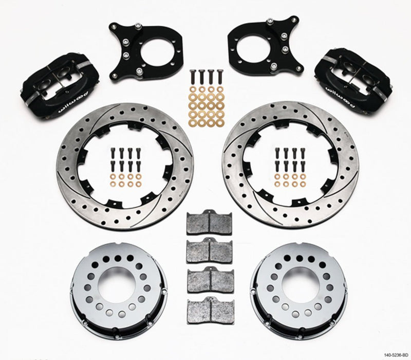 Drilled Rotor FDLI P/S Rear Kit