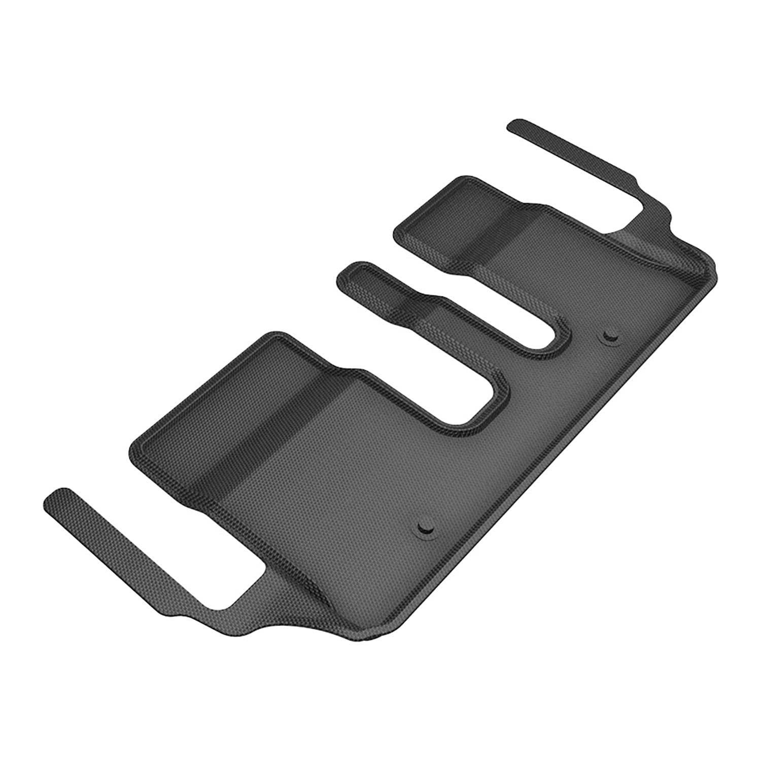Kagu Floor Mat 3D MAXpider Custom Fit (Black) Compatible with Kia EV9 7 Seat 2024-2026 - Third Row