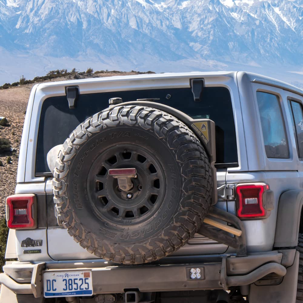 Fuel Caddy AEV for AEV JK/JL Wrangler Rear Tire Carrier - Diesel