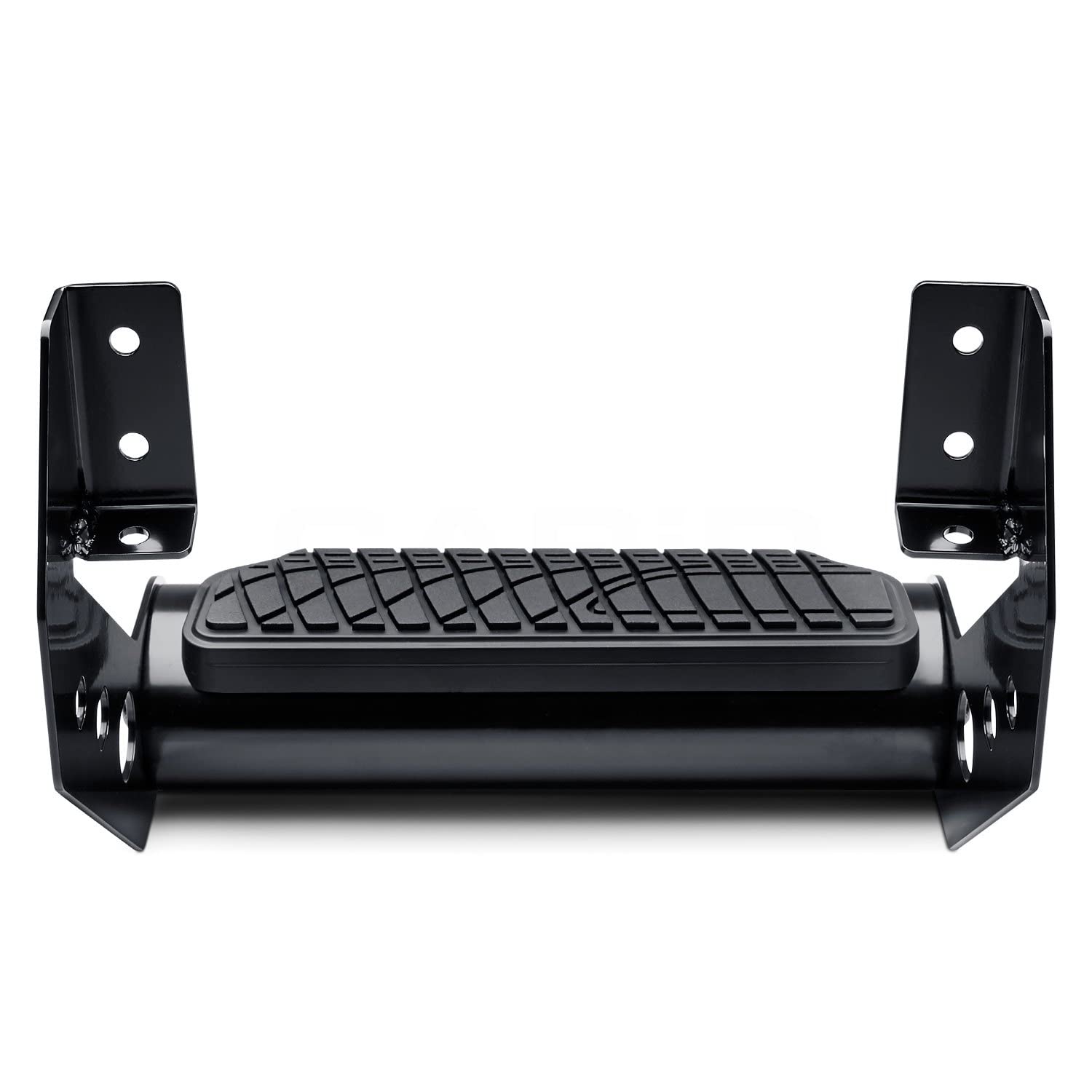 Steelcraft Universal Side Drop Step 4 in. Wide Round Tube Black Powdercoat 200010 Side Drop Step