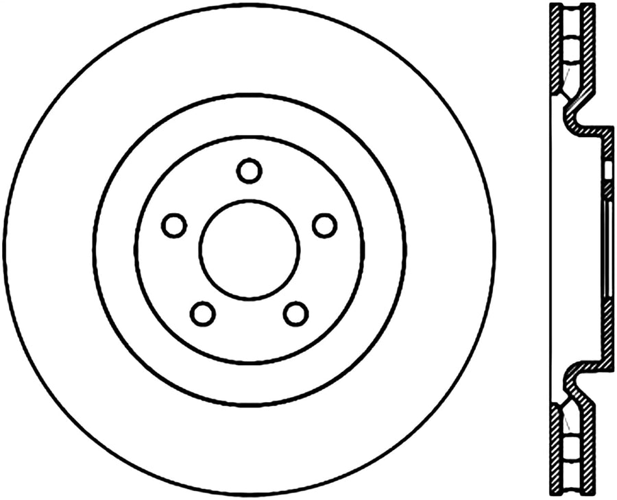 Brake Rotor StopTech (127.61089CL)