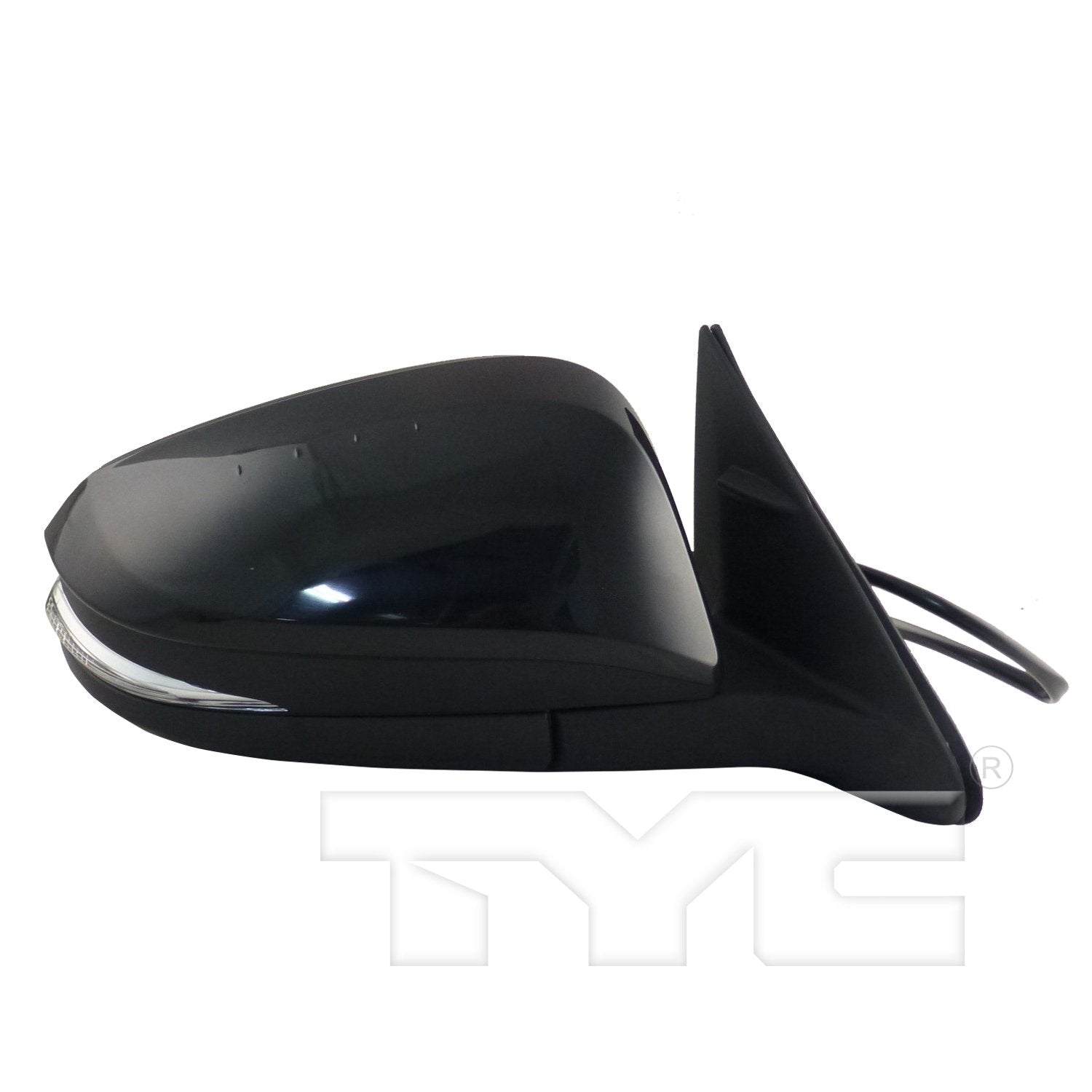 Toyota Highlander TYC 5380241 Right Non-Heated Replacement Mirror