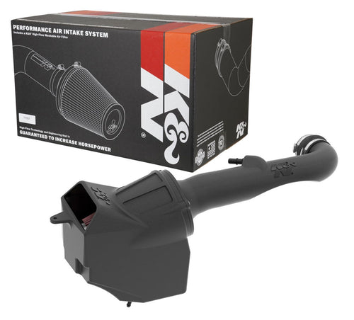 K&N Cold Air Intake System: High-Flow Air Filter, Towing & Increase Performance: Compatible with 2018-2025 JEEP, Gladiator, Wrangler, Wrangler JL, 63-1576