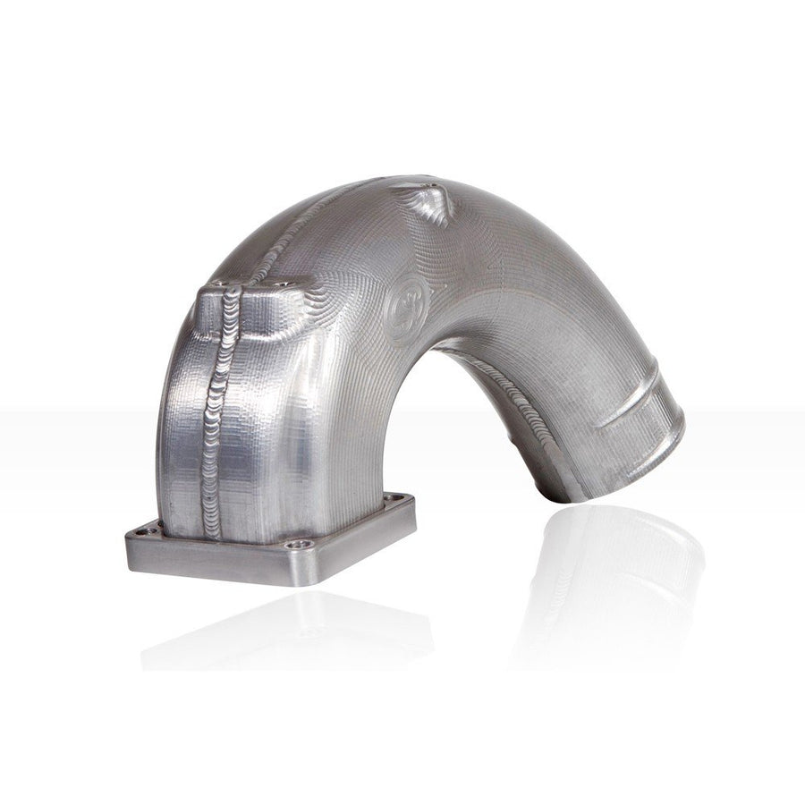 100% Machined S&B 76-1007 Cut & TIG Welded Intake Elbow